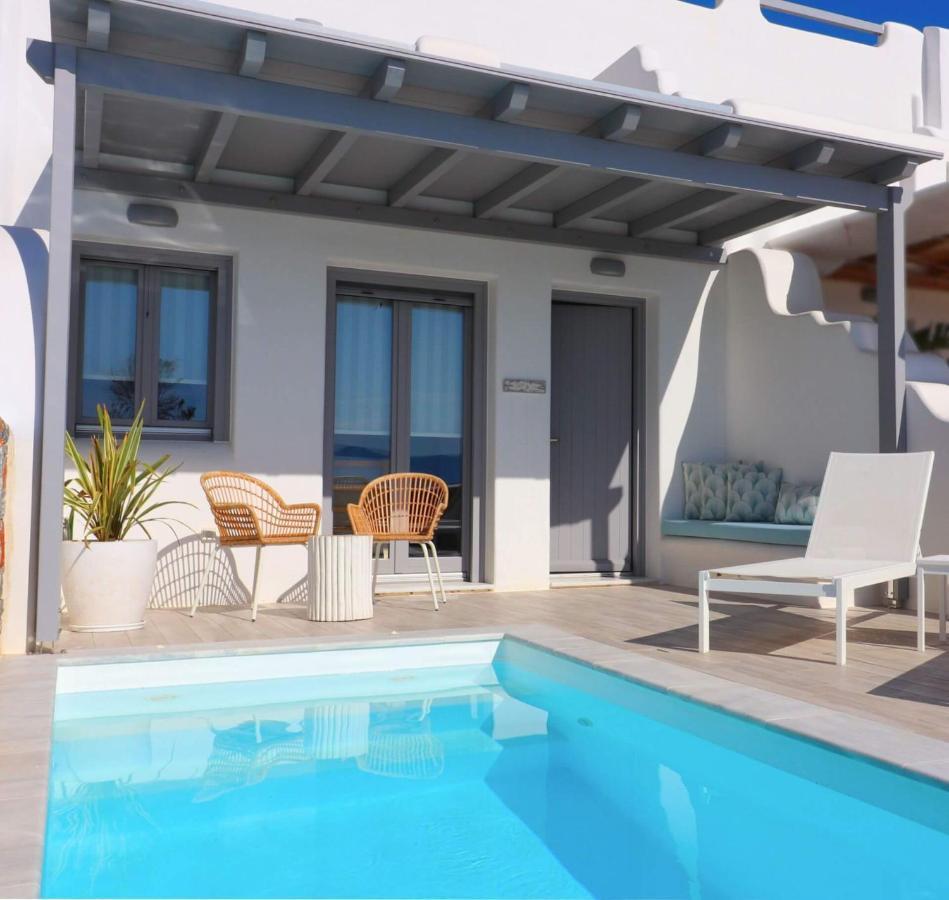 Vila The Nine Graces - Agia Anna - Option With Private Pool Or Hot Tub Exteriér fotografie